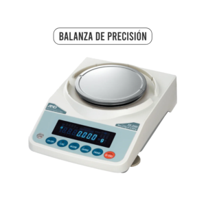 Balanza de precisión A&D FX-i Series con calibración externa y lectura rápida de 1 segundo