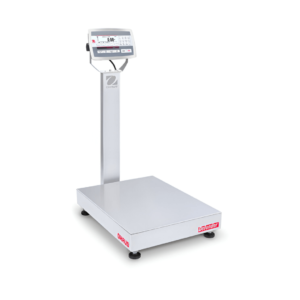 Balanza industrial OHAUS Defender 5000 D52XW125RTX2 de acero inoxidable con protección IP68 y pantalla LCD