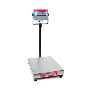 Balanza de piso Ohaus Defender 300 con indicador de plástico Ohaus y plataforma de acero estructural