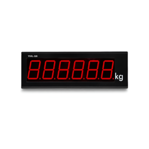 Repetidor de peso o pantalla remota con dígitos LED ROJO, marca Yaohua, modelo YHL-50.