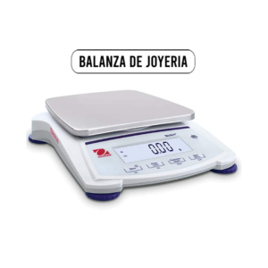 Balanza de sobremesa OHAUS SCOUT SJX, ideal para el pesaje de joyería, balanzas portátiles para el pesaje de joyería.