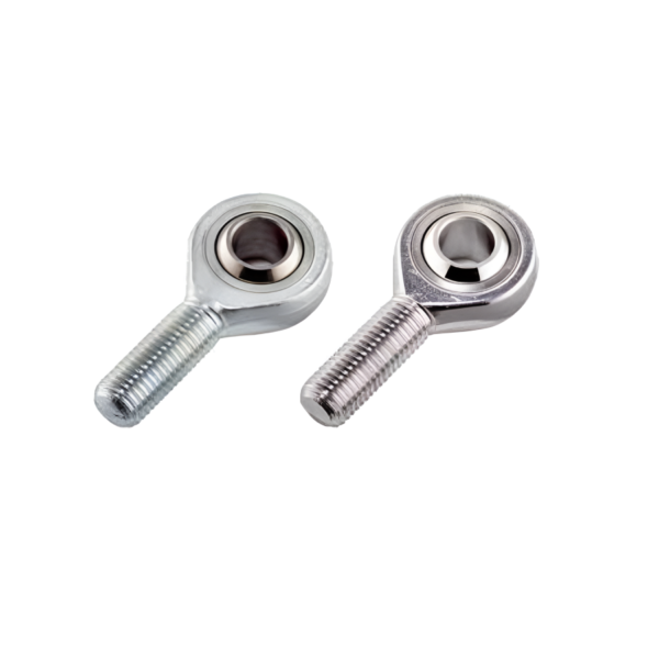 Rótulas métricas de acero M6 a M30 para sistemas de pesaje industrial.