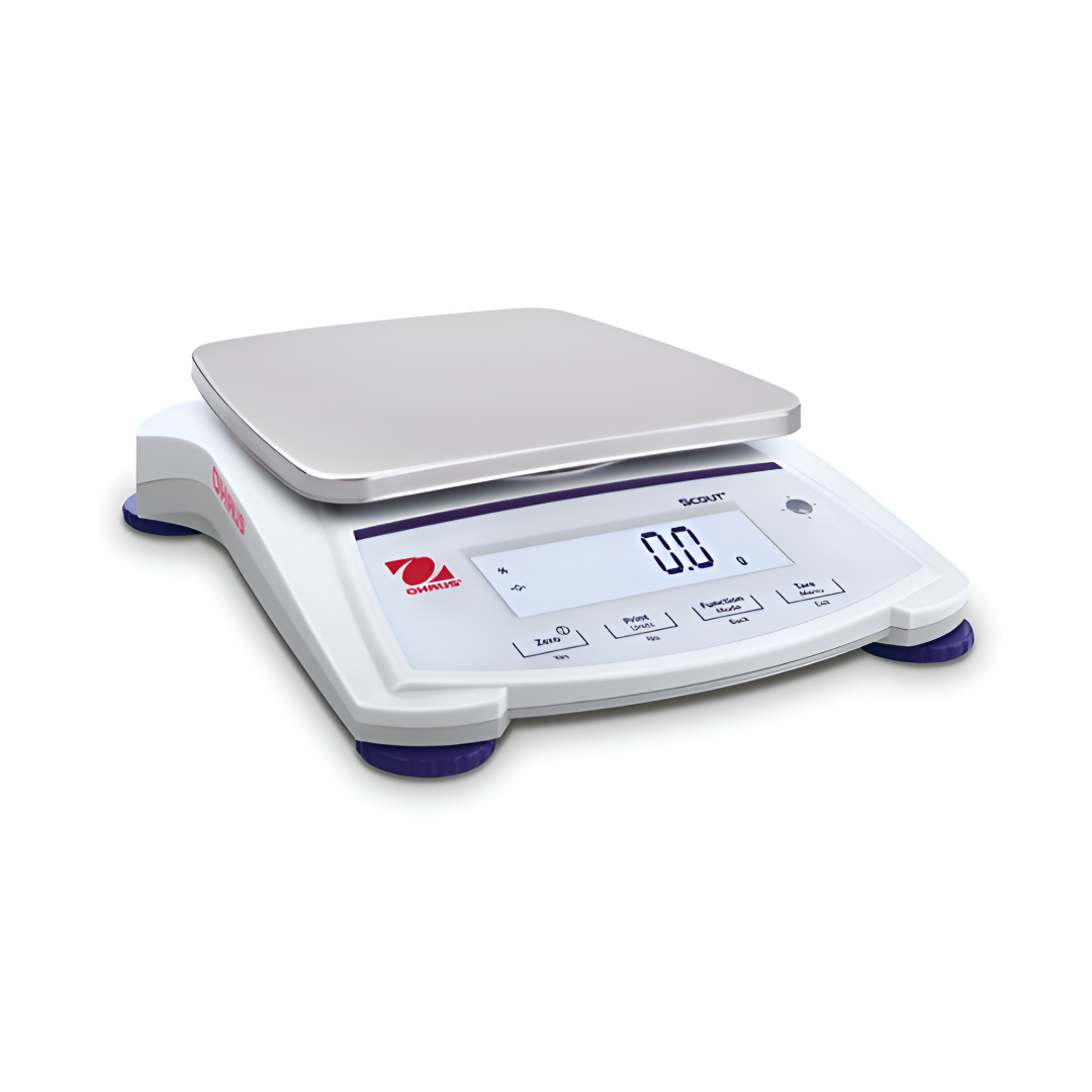 SJX Balanza de sobremesa OHAUS SCOUT SJX, ideal para el pesaje de joyería, balanzas portátiles para el pesaje de joyería.
