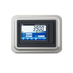 Indicador Digital KELI D39-WE con pantalla táctil de 7", diseñado para balanzas industriales. Soporta interfaces Ethernet, RS232 y RS485, y ofrece protección eléctrica avanzada. Ideal para pesaje preciso y confiable en entornos industriales, con gestión remota y soporte para celdas de carga.