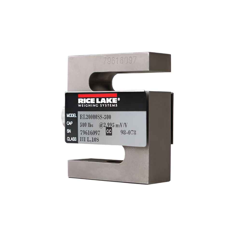 RL20000SS RICE LAKE Celda de carga Rice Lake RL20000SS de acero inoxidable sellado IP68, ideal para tanques, silos y plataformas industriales.
