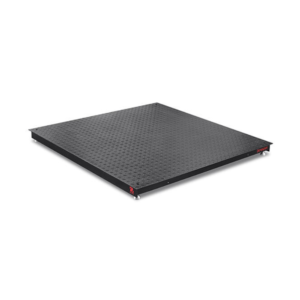 Plataforma industrial de piso OHAUS Defender 3000 Floor Platform con cuatro celdas de carga IP67 para pesaje de carga pesada.